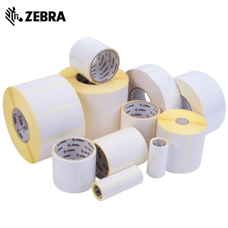 ZEBRA斑马原装铜版标签纸