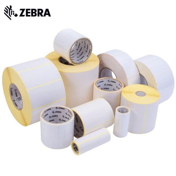 ZEBRA斑马原装铜版标签纸